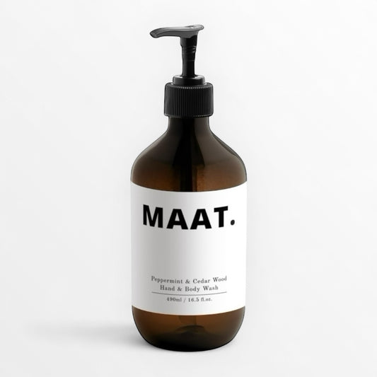 Peppermint & Cedar Wood Hand & Body Wash 490ml
